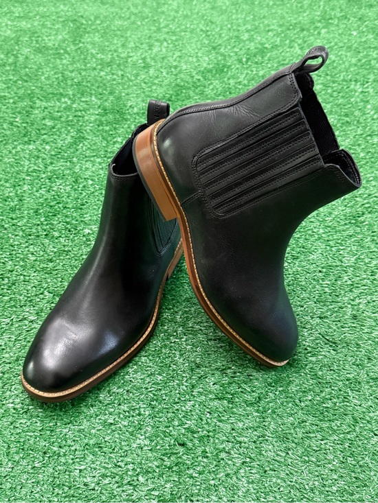 Steve Madden RYKER Black Leather Chelsea Boots – Men’s Size 8 main image 3